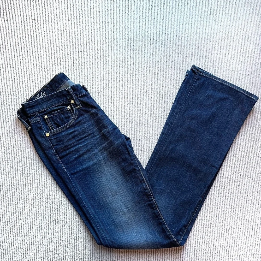 Commonwealth Luxury FTP Low Rise Bootcut Jeans Lindey no distressing 26
